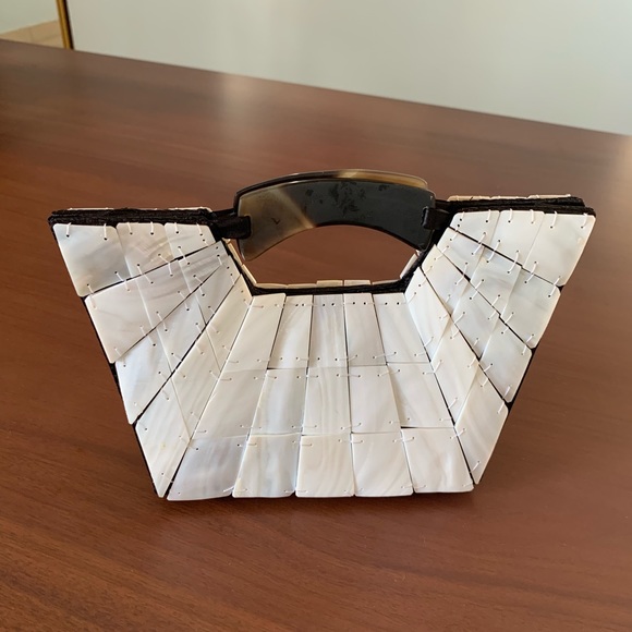 Cocktail purse - Artisan handmade with shells. - Picture 4 of 6